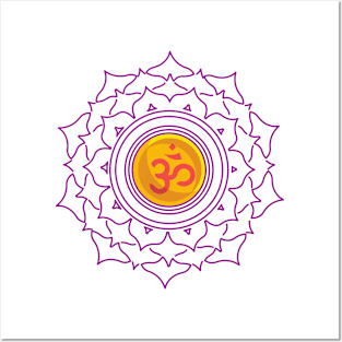 Sacred Om Symbol Posters and Art